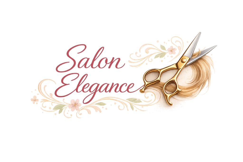 Logo kadeřnického salonu Salon Elegance Praha